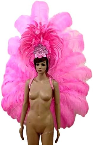 Latin dance Samba accessories Fashion exquisite headdress feathers Delicate dance