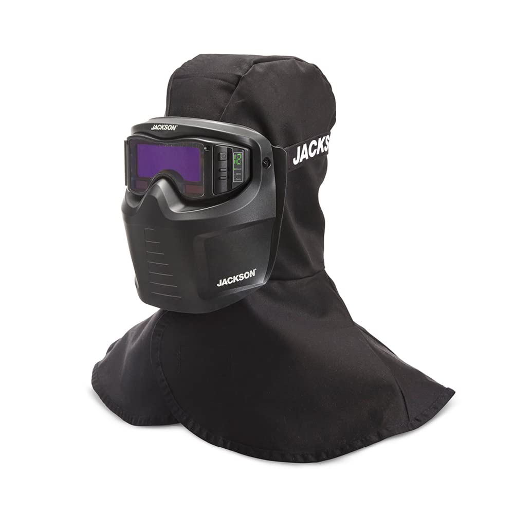 Jackson Safety Rebel ADF Welding Mask, True Color Technology, Wrap Around Protection, ADF System, Flame Resistant, 46200