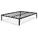 Olee Sleep 14 inch Tall Round Edge Steel Slat / Non-slip Support Bed Frame S-3500, OLR14BF10Q (Queen)