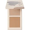 Juvia's Place Bronzed Duo Bronzer Light - Soft Matte Bronzer, Contour Powder, Long-Wearing & Buildable Bronzing Powder - Suitable for Light to Fair Skin Tone