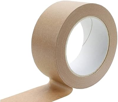 LagunaProject 48mm Kraft Paper Tape 70gsm 50m Self Adhesive Picture Framing Tape