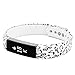 Humenn Alta Wristband for Teen for Fitbit Alta Fitnees Tracker Large Black and White Music Note
