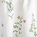 Lorraine Home Fashions English Garden 55-inch x 12-inch Tailored Valance, White/Multi