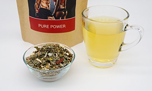 Salazar Pure Power 150g | Fitness Tee | Power-Up nach dem Workout | Sencha, Ginkgo, Himbeerblätter, Goji, Ingwer… – Bild 4