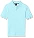 Nautica Boys' Short Sleeve Marl Deck Polo