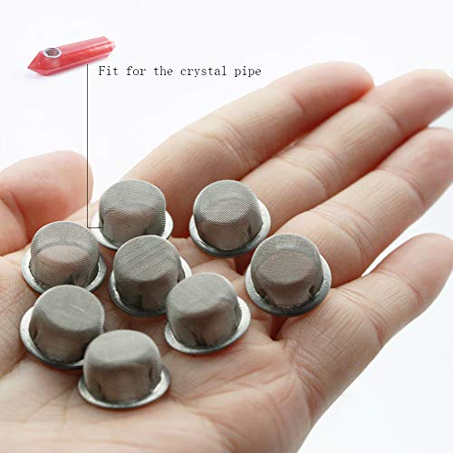 Stanker 0.5Inch Premium Diameter Stainless Steel Mental Screen Filters with Metal Box