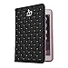 iPad Mini Case, iPad Mini 2 Case, iPad Mini 3 Case, IDEGG Fashion PU Leather Crown Design Bling Protective Smart Stand Case Cover with Auto Wake/Sleep for Apple iPad Mini 1/2/3 (Black)