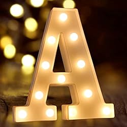 Light Up Letters, Laerjin Marquee Letters with