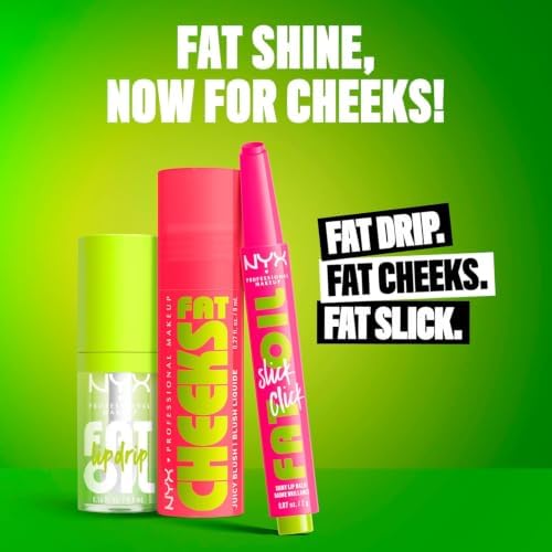 , Fat Cheeks Juicy Blush, Colorete Líquido con Acabado Glossy, Hidratación Prolongada, Color Intenso 12 Horas, Tono 02 Fig Fizz, 8ml