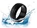 Circle N Silicone Wedding Ring for Men by nCiRCLE - Premium Safety & Comfort Band - 8.5mm Non-Conductive Medical Grade for Crossfit Workouts Firefighters Tactical Military Electricians Mechanics