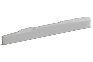 MACNICHOL GUITARS Fully Compensated Bone Guitar Saddle - 12 inch Radius- 11 mm Height