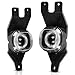 AUTOSAVER88 Halo Projector Fog Lights H3 12V 55W Warm White Halogen Lamp Fit for Ford F250 1999-2004 F350 F450 F550 Super Duty 2001-2004 Excursion 2001-2004 (Clear Lens w/Bulbs)