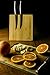 Magnetic Knife Holder by KnifeOrg -Bamboo Knife Organizer - Powerful Knife Block - Elegant Knife Stand Without Knives-Hold Different Variety of Kitchen Knives -Keeps Knives Securely to Board