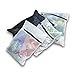 Mesh Laundry Bags Set of 4 Wash Bags Men Shirt Sweater Socks Scarves Mittens Delicate Clothes Underwear Laundry Bags with Zipper for Wash Dryer Machine Home Travel (Wash Bag 3+1 Black)