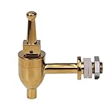 Lyty Brass Replacement Spigot for Beverage Dispenser Water Dispenser Replacement Faucet 12mm,Chrome Finish