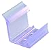 JR Products 20665 Sliding Mirror Door Catch, White, 1 Count (Pack of 1)