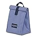 JanSport Rolltop Lunch Bag - Bleached Denim - Insulated, Spill-Resistant
