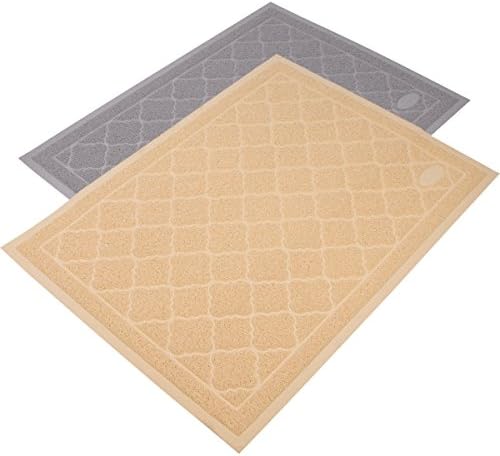 KOONIE Premium Cat Litter Mat, Litter Trapper, Non-Toxic, Non-Slip, Soft on Kitty Paws, Scatter Control, Durable and…