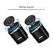 AURTEC Portable Bluetooth Speakers, True Wireless Stereo Outdoor Dual Audio with Strong Bass and Powerful Volume, Bluetooth 4.2, Handsfree Calling for Phone, Echo, Android and More-Black