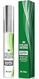 Natural Eyelash Growth Serum - Lash Booster & Eyebrow Enhancing Serum to Grow Thicker, Longer Lashes - USA-Made Eyelash Conditioner & Enhancer