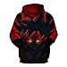 Lichee Boys/Mens 3D Hoodies Printed Pullovers Sportswear Sweatshirts Cosplay Costume