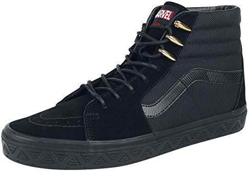 black marvel vans