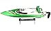 CSFLY Rc Boat 4CH 2.4Hz Remote Control Rechargeable High Speed Racing Boat(Only Works In Water) -Green