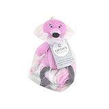Carters Flamingo Bath Toy and Washcloths