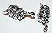 The Gadsden Snake Paracord Lanyard Bead Twin Pack