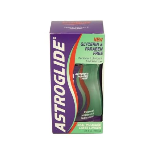 Astroglide Glycerin & Paraben Free Personal Lubricant 2.5 oz (Pack of 4) image