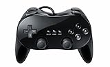 NEXiLUX Classic Controller PRO for Nintendo Wii, Black NXL-WIICCPB