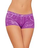 Sexy Booty Denim Design Seamless Chic Hot Low Rise Short Shorts