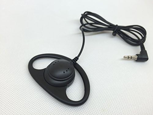 USHAWN Single Earphone Dual Channel Earbud 3.5mm Plug for Smart Phone Laptop PC