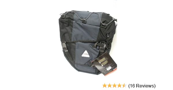 basil magnolia double pannier bag