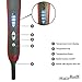 HairBuff - Hair Straightener, Ceramic Hair Straightening Brush with a thermoplastic cover that protects from burning. Best hair straightener for thin and damaged hair. Reduce static and frizz