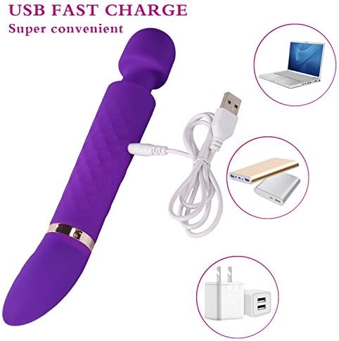Personal Massager Handheld Women Vibrator - Strongest Therapuetic Vibrating Power - Cellulite Massage therapy tool kneading Neck Back Head - USB - Mini (U)