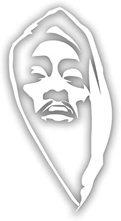 Tupac Shakur Sticker Decal - USA Made Vinyl Bumper Stickers and Autmotive Decals