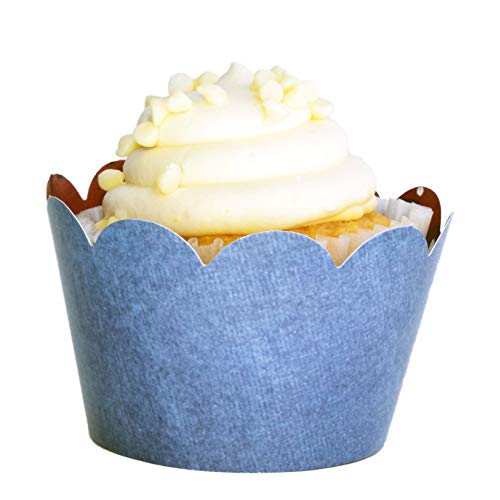 Denim Cupcake Liners. Denim Cupcake Wrappers 36 Farm Animal
