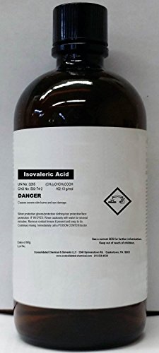 Isovaleric Acid Fragrance/Aroma Compound High Purity 120ml (4 fl oz)