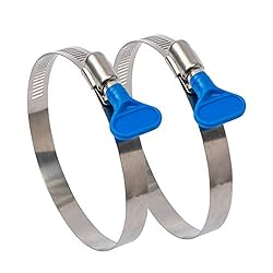 ISPINNER 2pcs 4 Inch Key-Type 304 Stainless Steel