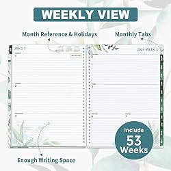 SUNEE 2025 Weekly and Monthly Planner - from