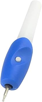 Amazon 電池を入れてボタンを押すだけ かんたん動作 電動彫刻ペン ペンルーター 電池式 金属 木材 ガラスなどに文字入れ 刻み イラスト Diy工具 加工 Ez1023 ミニルーター