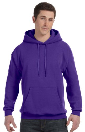Hanes Men's Fleece Full Cut Athletic Hooded Pullover