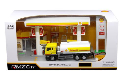 Rmz City 24444 Shell Shell Service Gas Station With Tanker