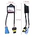 Xenon HID Light Conversion Kit Warning Canceller No Error Eliminator Anti Flicker Capacitors 9006 Decoder Relay Harness Resistors for H8 H9 H11 9005 880 881 889