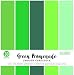 ColorBok 73477B Smooth Cardstock Paper Pad Green Promenade, 12" x 12"