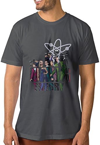 AMAG The Big Bang Tbbt Theory Series Men's Short Sleeve Tshirt Color DeepHeather Size 3X