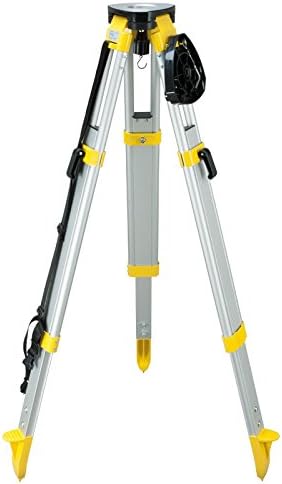 Leica 767710 - Trípode de aluminio CTP104 con abrazadera para niveles láser rotativos Roteo, Yellow - Image 3