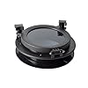 Amarine-made-Boat-Yacht-Round-Opening-Portlight-Porthole-8-Replacement-Window-Port-Hole-ABS-Clear-Tempered-Glass-Black
