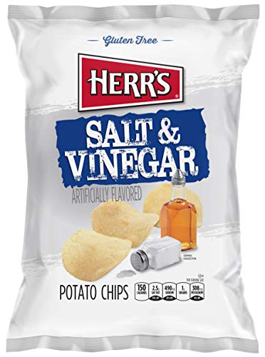 HERR'S Potato Chips, Honey BBQ, TX Pete Hot Sauce, Creamy Ranch Habanero, Salt & Vinegar, Baby Back Ribs, Ketchup Flavored, Gluten-Free, 1oz Bag (12-Pack) - Thumbnail 6